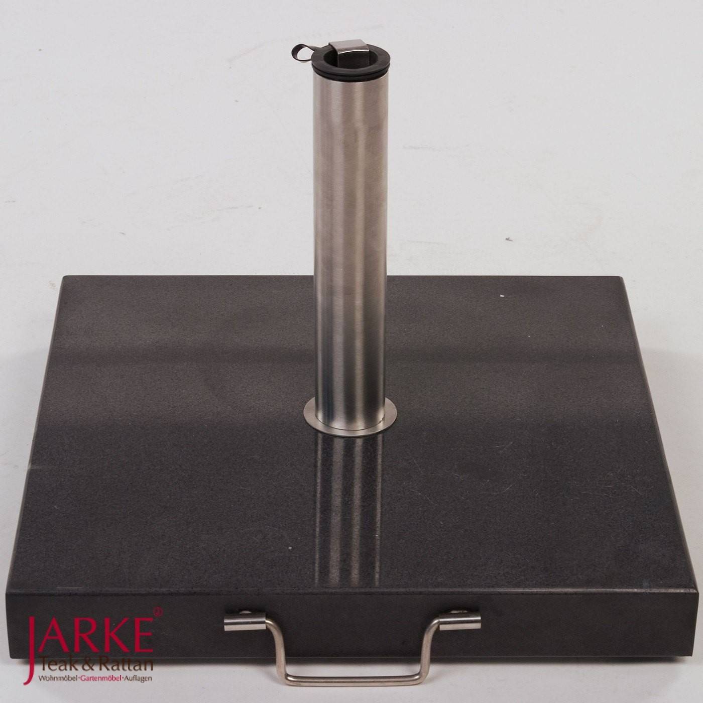 Granit Schirmfuß 40 kg, Schwarz