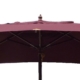 Sonnenschirm 2 x 3 m Bordeaux, Weinrot