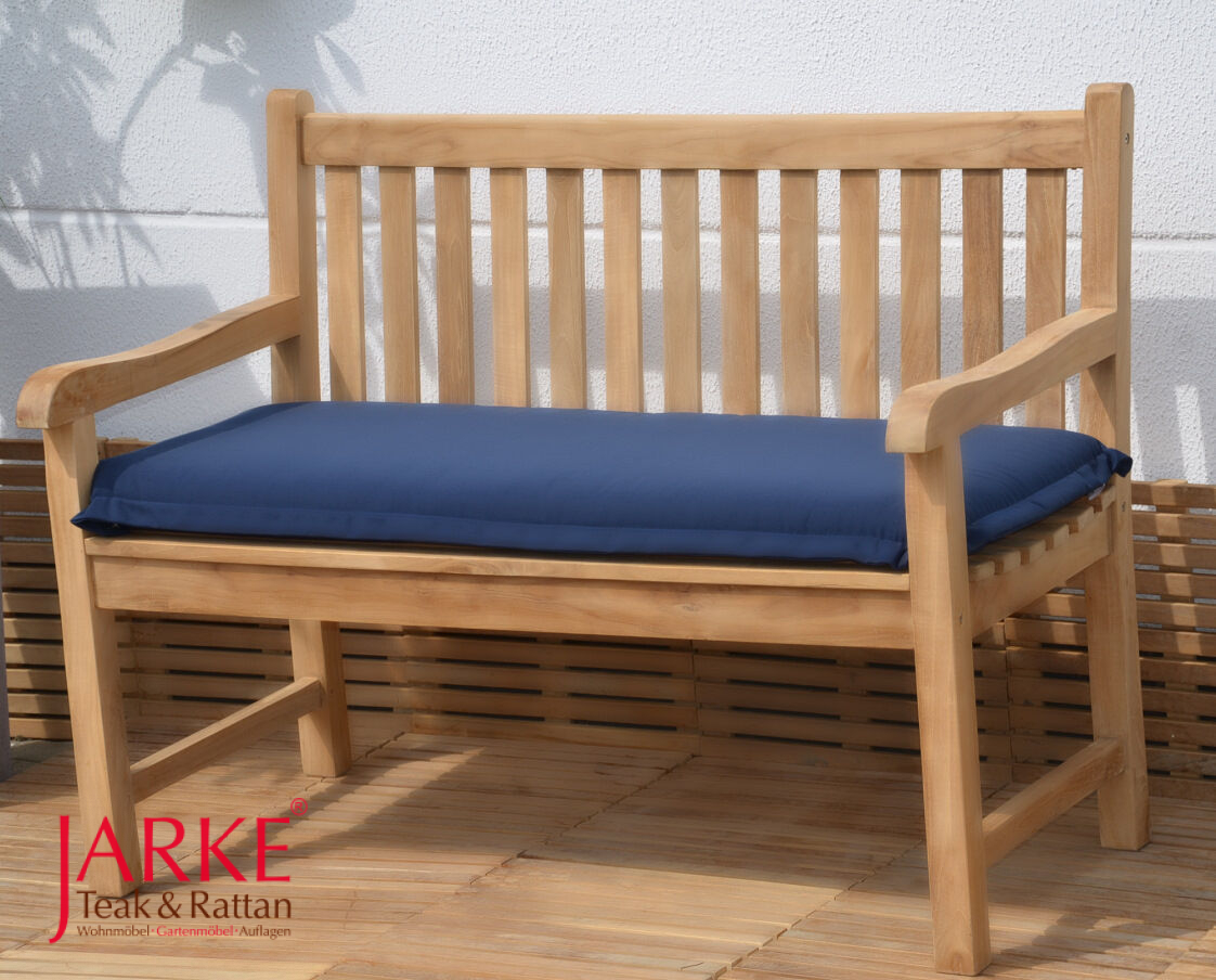 Bankauflage in der Farbe Blau