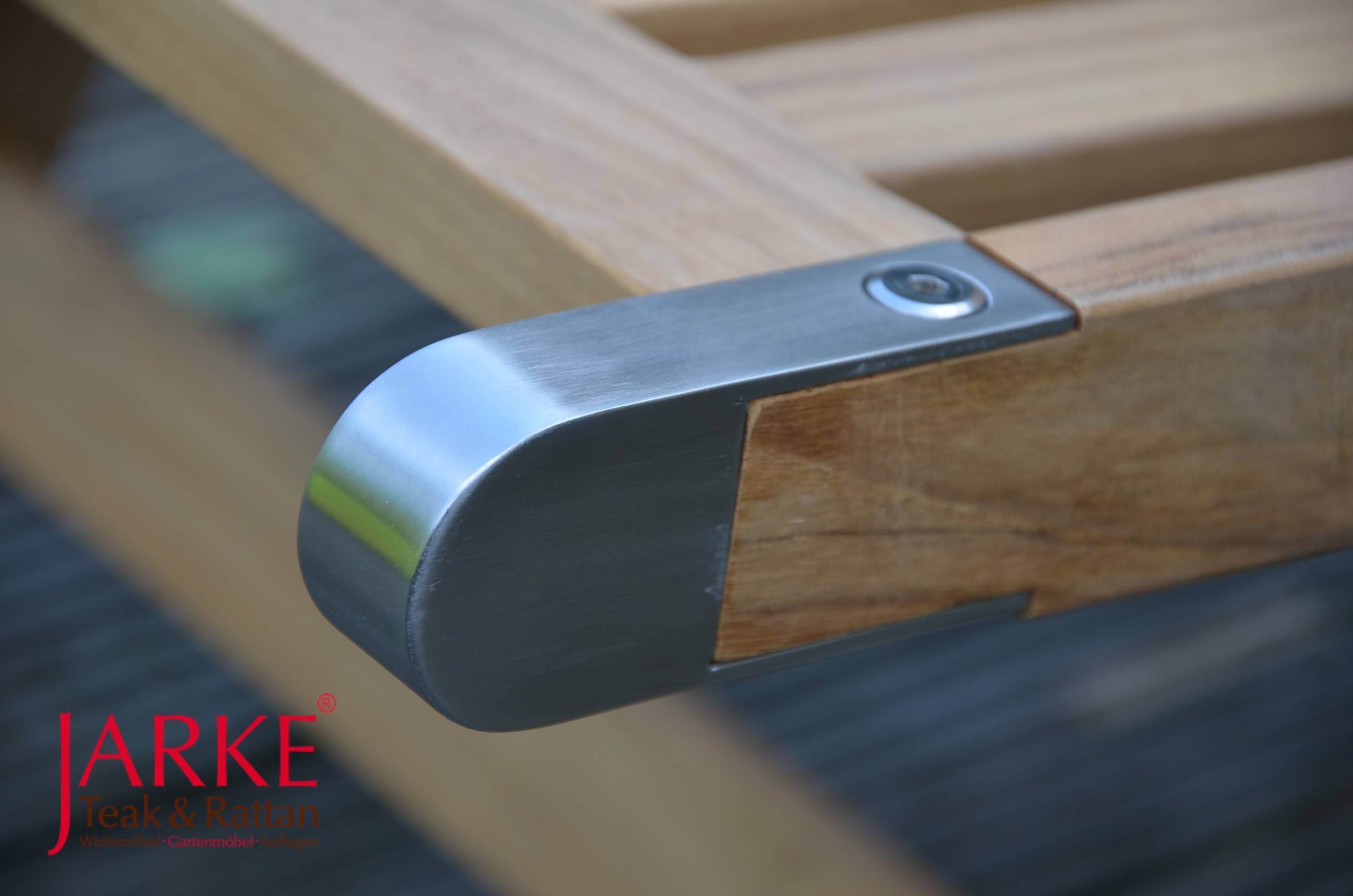 Deckchair Fußteilhalterung