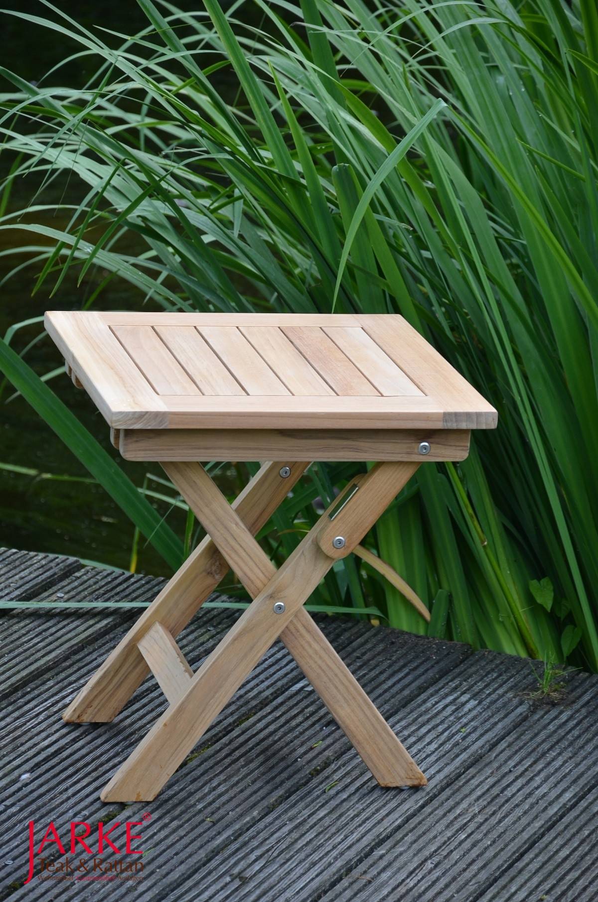 Teak Beistelltisch 45 x 45 cm