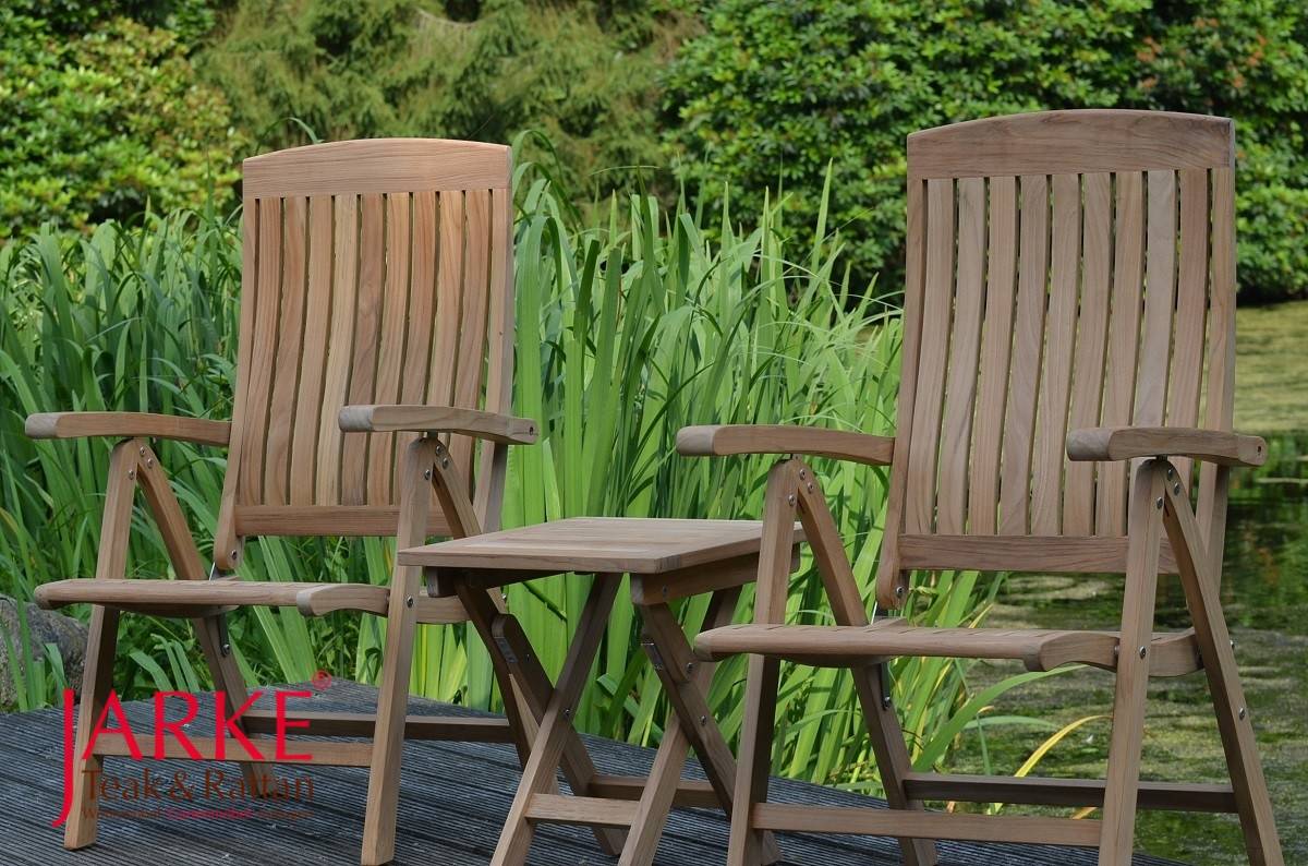 Teak Hochlehner ergonomisch