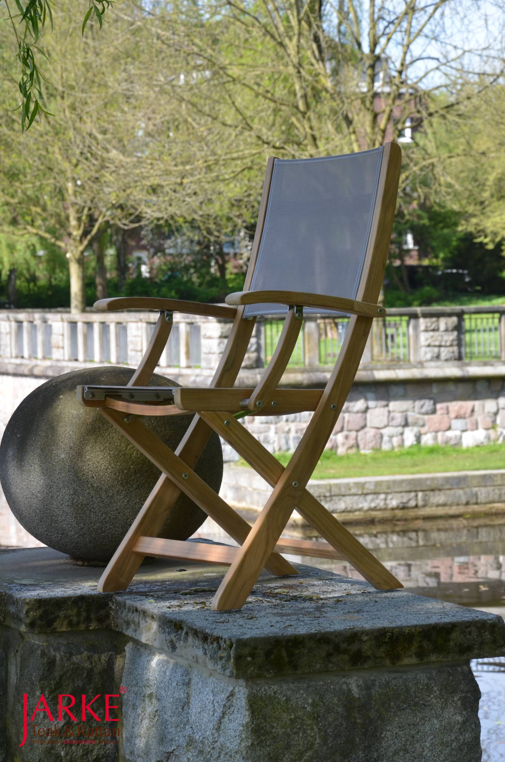 Teak Klappstuhl "Jil" Premium