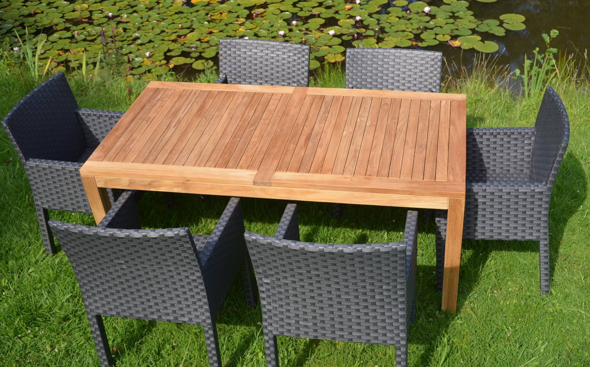 Outdoor Stuhl Anthrazit
