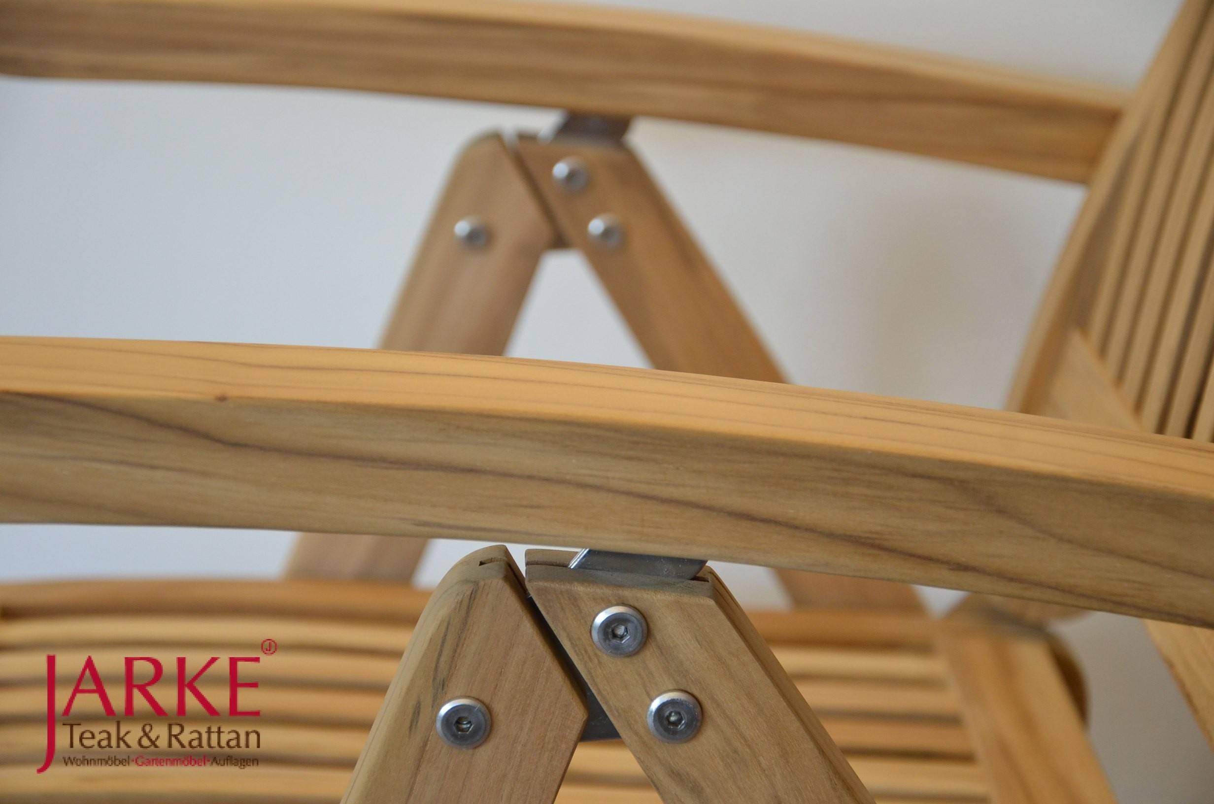 Teak Hochlehner Angulia ergonomisch