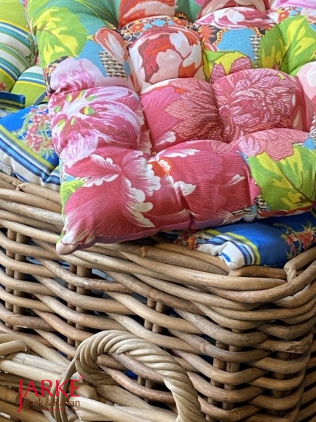 Rattan Korb Aufbewahrung für Kissen