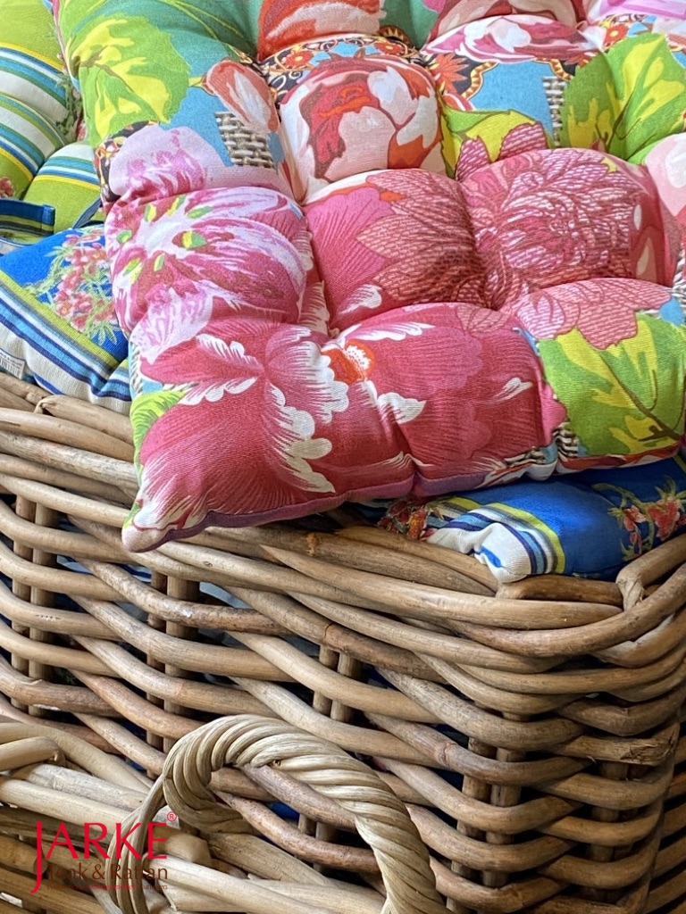 Rattan Korb Aufbewahrung für Kissen