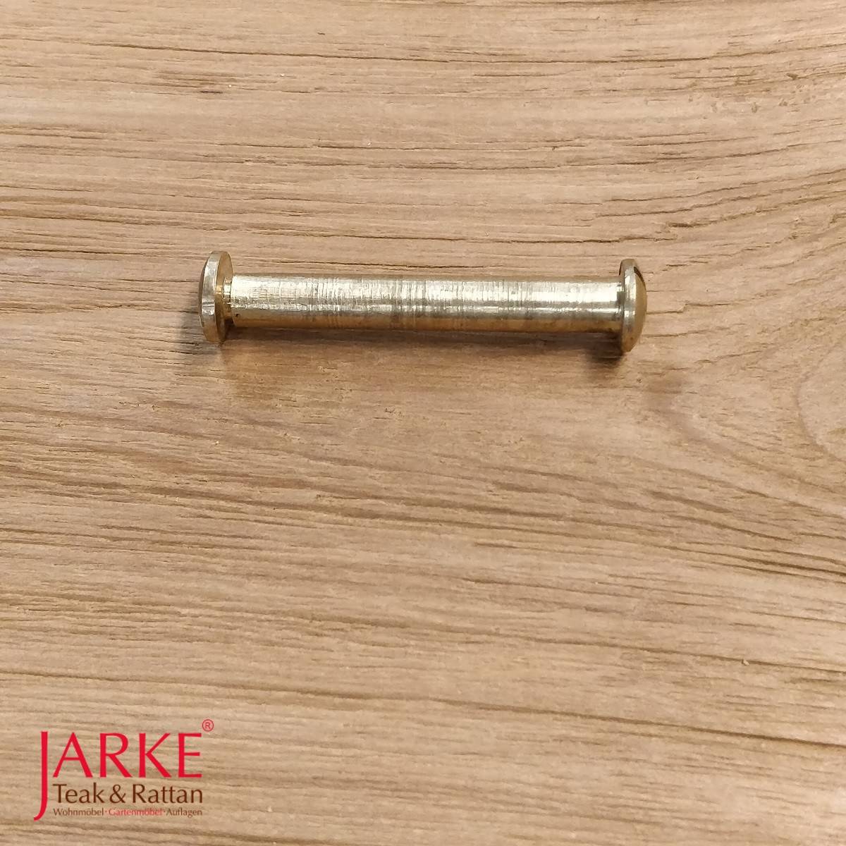 Schlitzschraube Messing – Bild 3