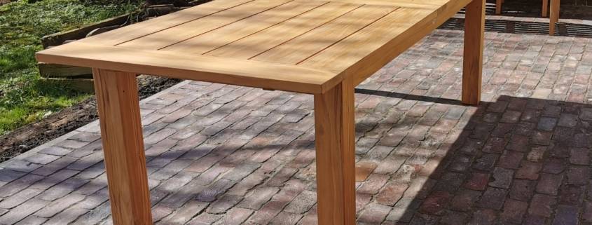 XL Teak Ausziehtisch XL Ausziehtisch aus Teak
