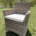 Oudoor Geflecht White Kubu