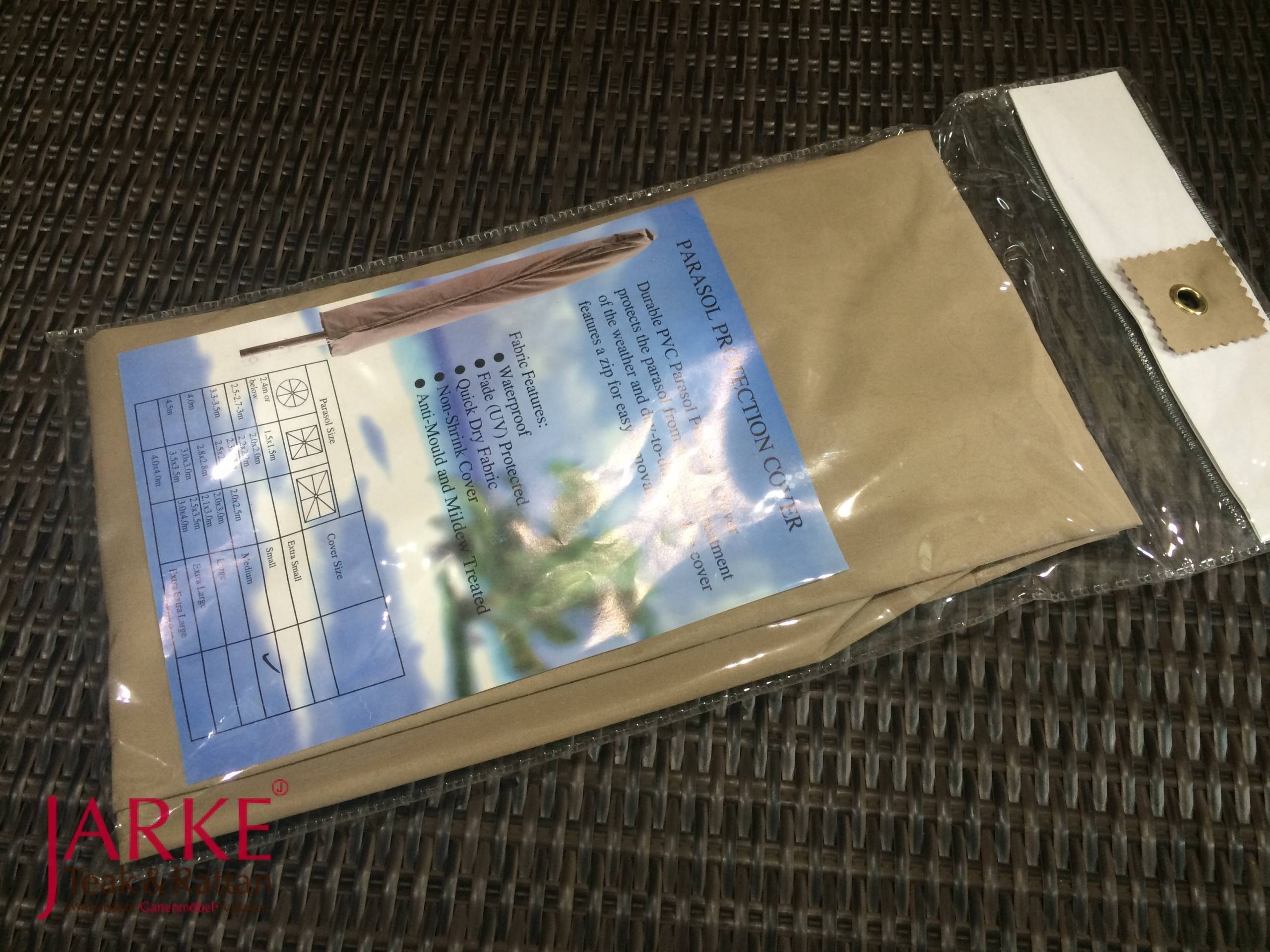 Der perfekte Schutz im Winter; PVC Cover für Sonnenschirm