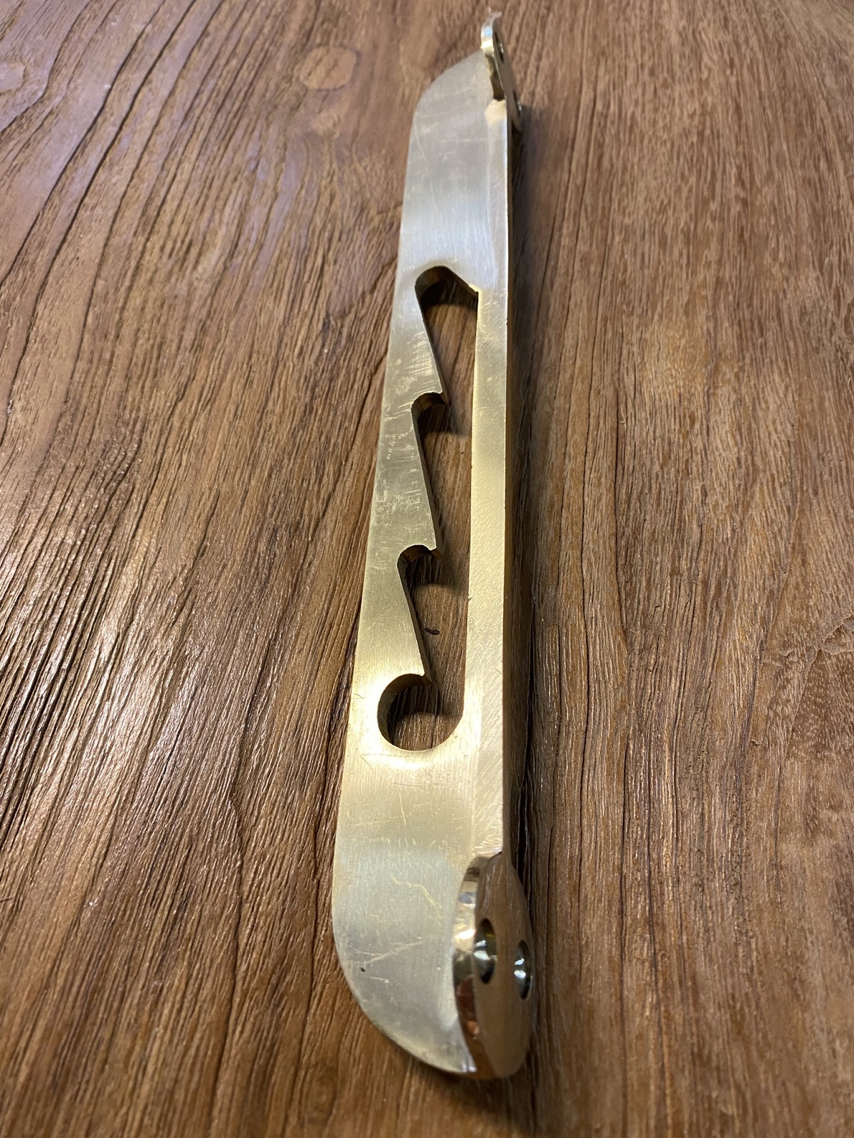 Deckchair Rasterschiene XL, aus Messing