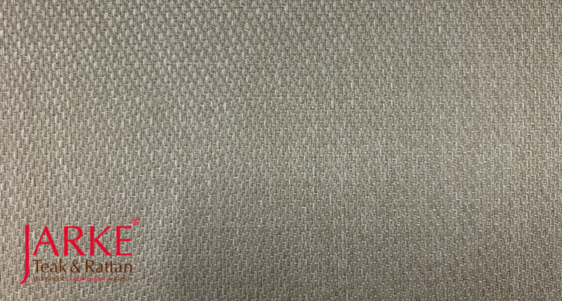 Outdoor Zierkissen Taupe, Leinenstruktur