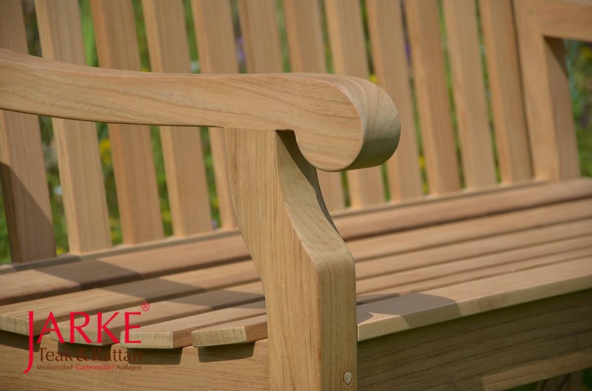 Teak Bank in der Länge 120 cm