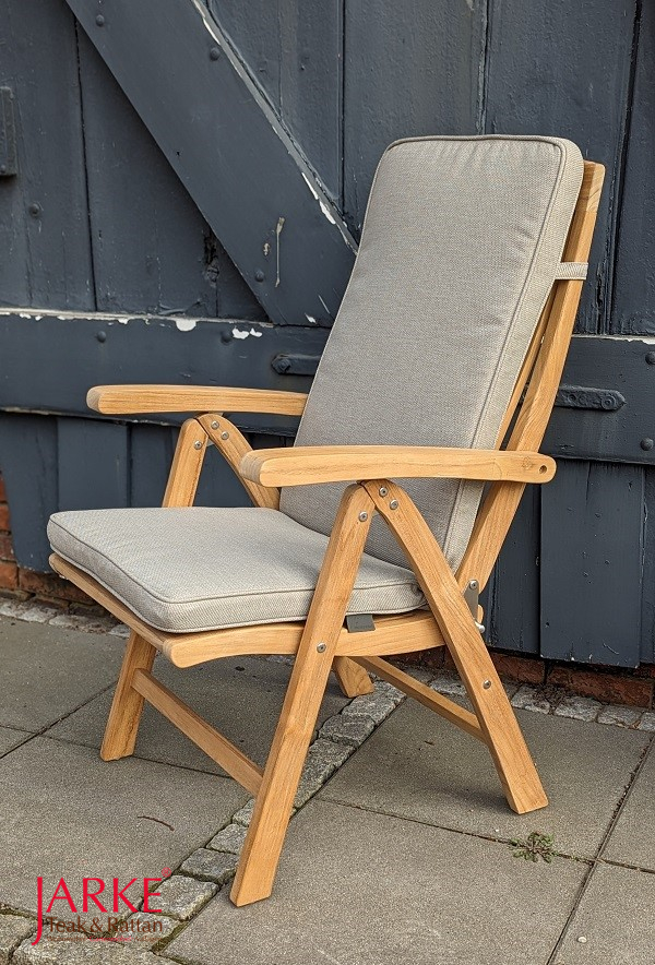 Olefin Hochlehner Auflage Taupe, wetterfest