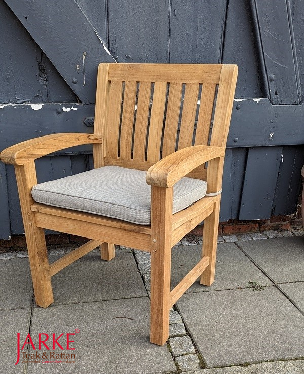 Olefin Sessel Kissen Taupe, wetterfest