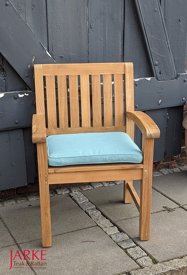 Olefin Sessel Kissen Türkis, wetterfest