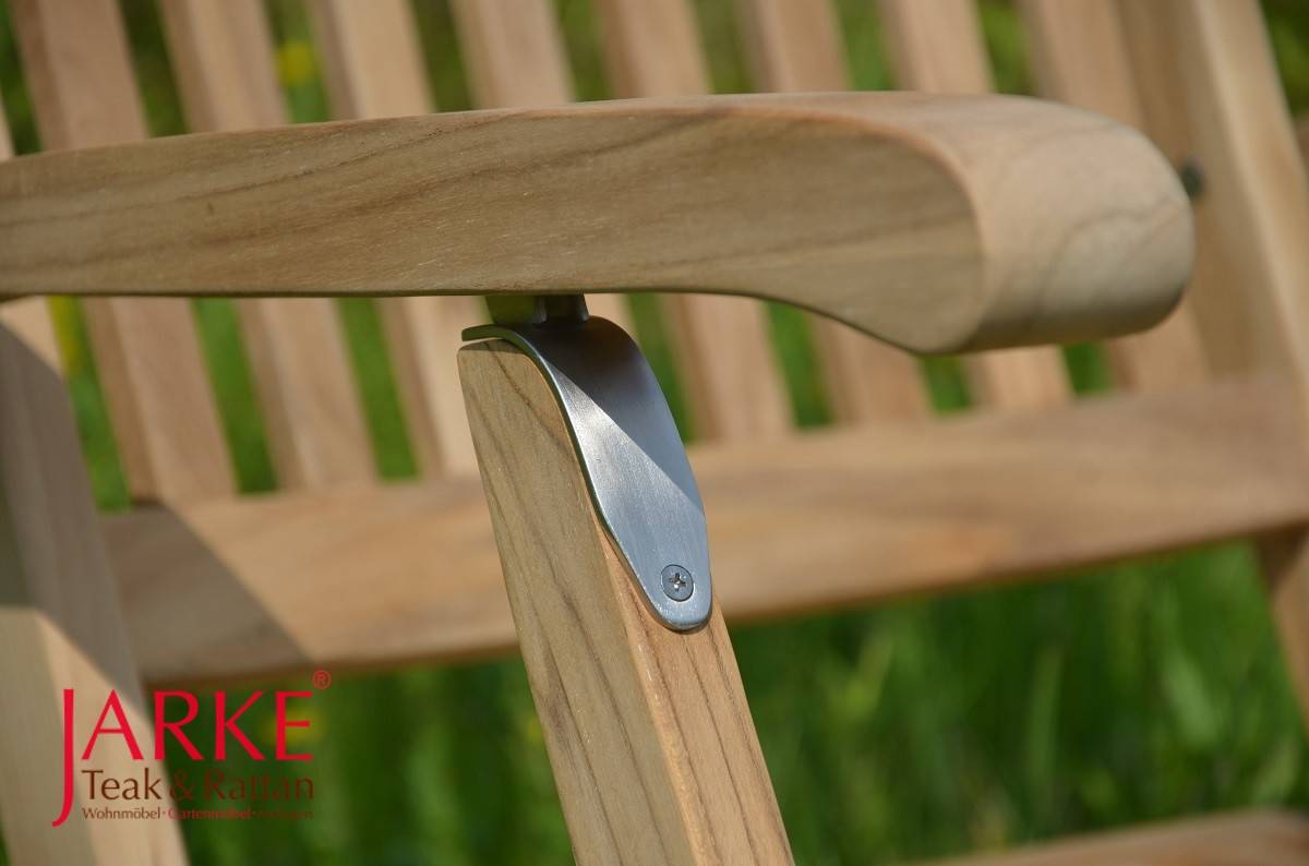 Premium Teak Deckchair "Elbe"