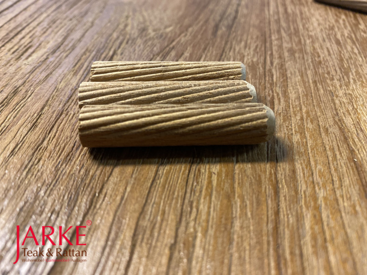 Universal Teak Dübel, Länge 4,5 cm