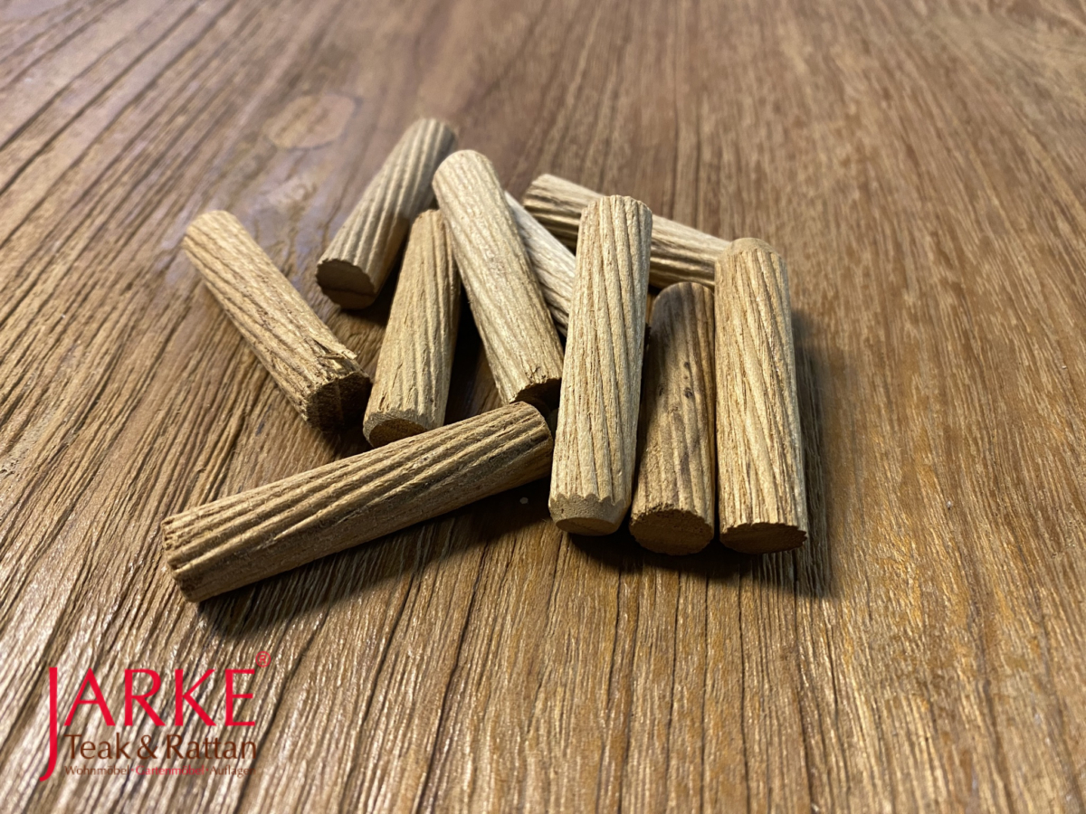 Universal Teak Dübel, Länge 4,5 cm