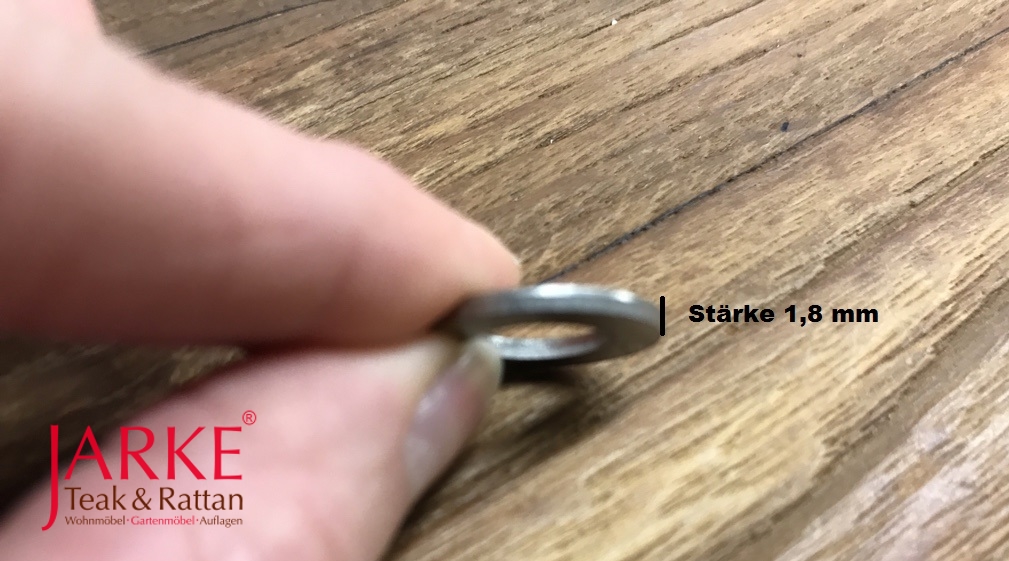 Unterlegscheibe Edelstahl