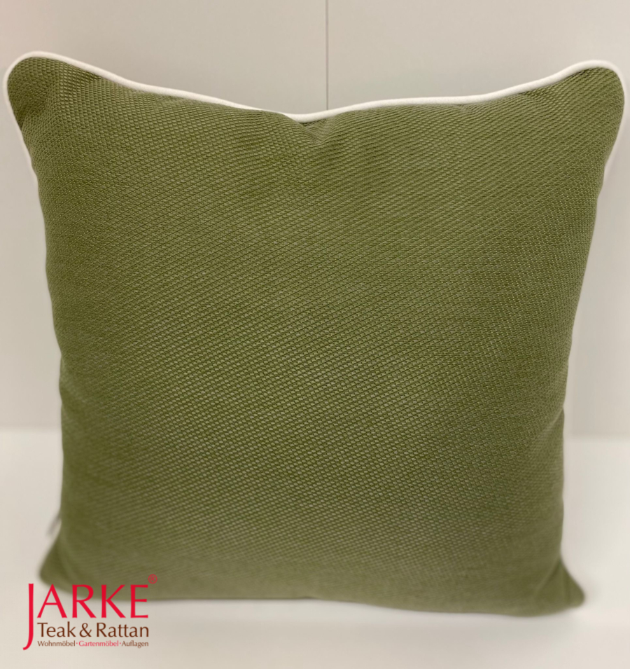 Olefin Zierkissen 48 x 49 cm, Grün-Olive