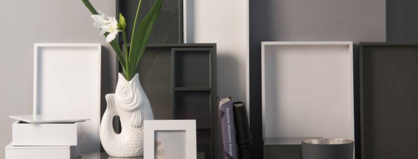 Lackierte Tabletts Dekoratives Tablett, 7-fach lackiert